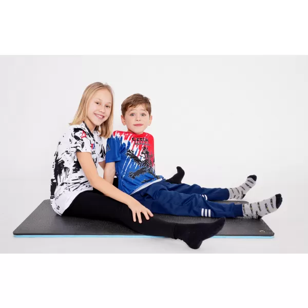  Dječja premium funkcionalna majica ALTISPORT VOJ/ALK036TR01 BIJELO/CRNO 