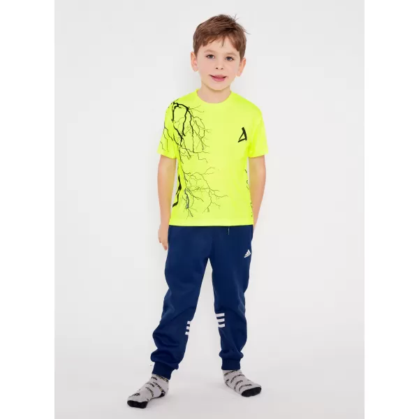  Dječja premium funkcionalna majica ALTISPORT VOJ/ALK004TR01 NEON ŽUTA 