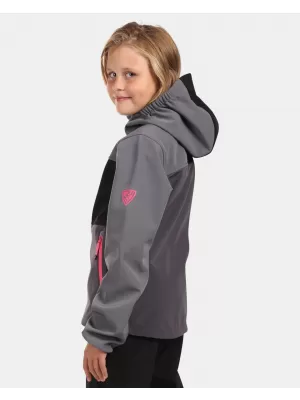 Softshell jakna za djevojčice KILPI RAVIA-J WJ0113KI CRNA