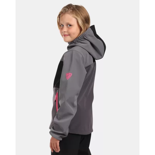  Softshell jakna za djevojčice KILPI RAVIA-J WJ0113KI CRNA 