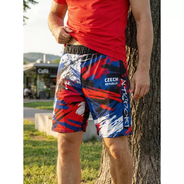  Muške premium funkcionalne kratke hlače bez džepova ALTISPORT VOJ/ALM036KRA02 ČEŠKI 
