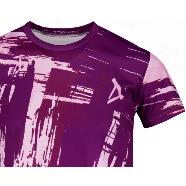  Dječja premium funkcionalna majica ALTISPORT VOJ/ALK010TR01 LJUBIČASTA 