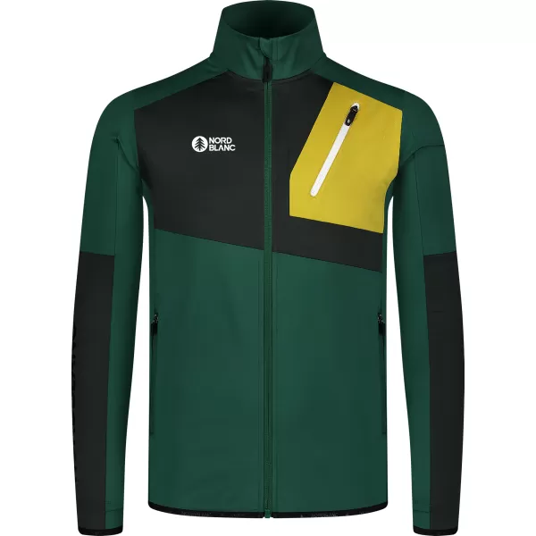  Muški powerfleece duks NORDBLANC RIVER ZELENA 