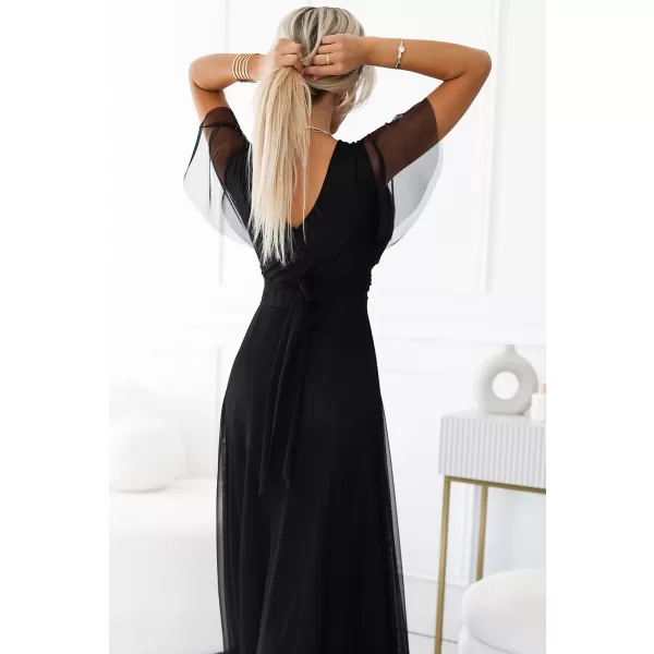  Haljina NUMOCO NASTIA 562-3 CRNI 