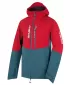 Muška hardshell jakna HUSKY NICCO M CRVENO/TIRKIZNO