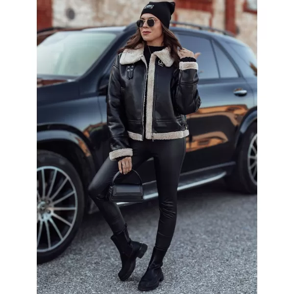  Ženska jakna DSTREET SHEREB CRNI 