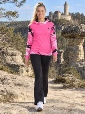 Ženska vrhunska funkcionalna majica ALTISPORT VOJ/ALW039MI01 FLUO RUŽIČASTA
