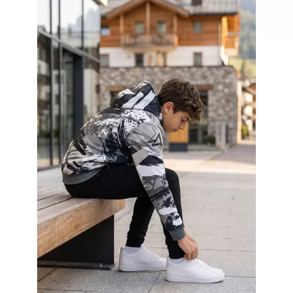  Dječja vrhunska funkcionalna majica ALTISPORT VOJ/ALK014MI01 CRNA/SIVA 