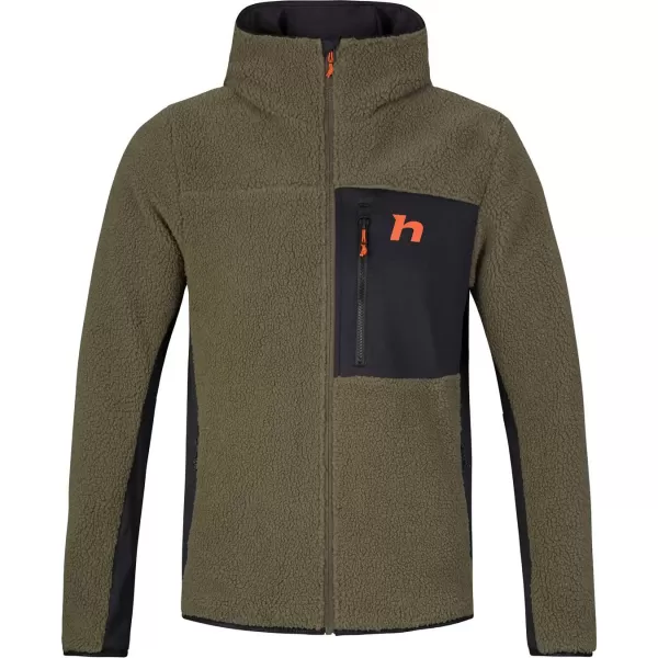  Muški sweatshirt HANNAH KODIAK HOODY BRŠLJAN ZELENA/ANTRACIT 