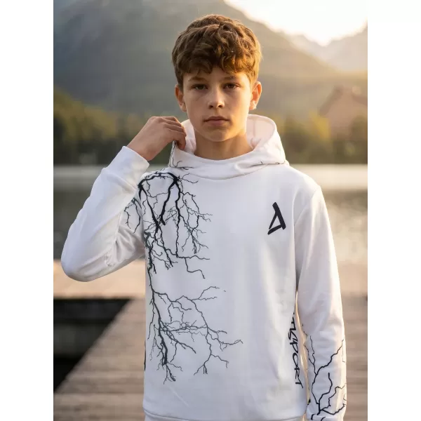  Dječja vrhunska funkcionalna majica ALTISPORT VOJ/ALK004MI01 BIJELA 