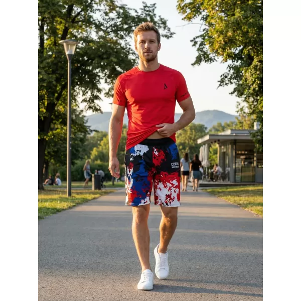  Muške premium funkcionalne kratke hlače bez džepova ALTISPORT VOJ/ALM036KRA02 MRLJE 