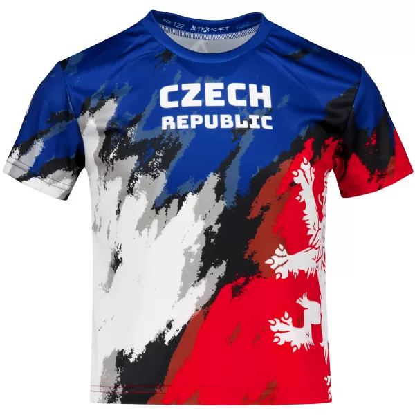  Dječja premium funkcionalna majica ALTISPORT VOJ/ALK036TR01 CRVENA 