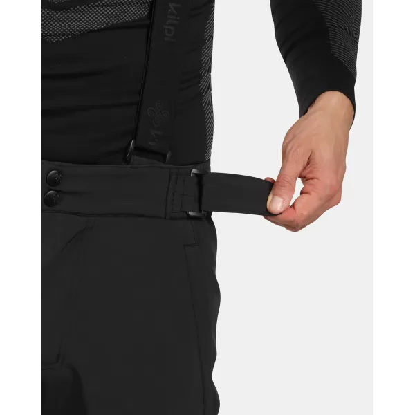  Muške softshell skijaške hlače KILPI RHEA-M WM0409KI CRNA 
