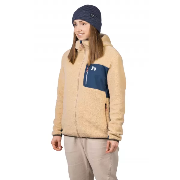  Ženski sweatshirt HANNAH KOALA HOODY BEŽ/SLOJEVITO MORE 