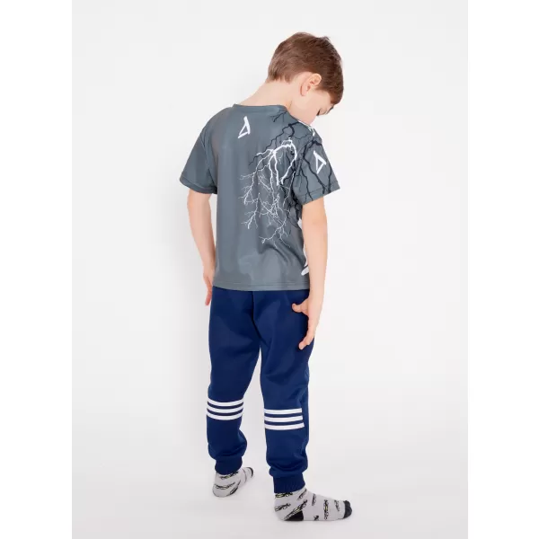  Dječja premium funkcionalna majica ALTISPORT VOJ/ALK004TR01 GRAFIT 