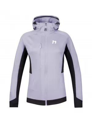 Ženski sweatshirt HANNAH NELA HOODY AURA LAVANDE/ANTRACIT