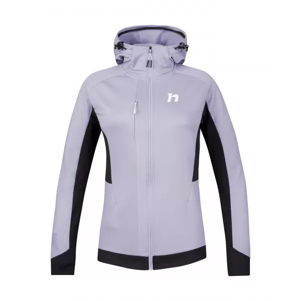 Ženski sweatshirt HANNAH NELA HOODY AURA LAVANDE/ANTRACIT 