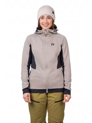 Ženski sweatshirt HANNAH NELA HOODY KOZA/ANTRACIT