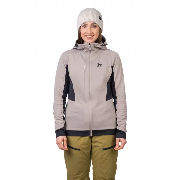  Ženski sweatshirt HANNAH NELA HOODY KOZA/ANTRACIT 