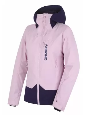 Ženska skijaška jakna HUSKY GAMBI L ROZA/PLAVA