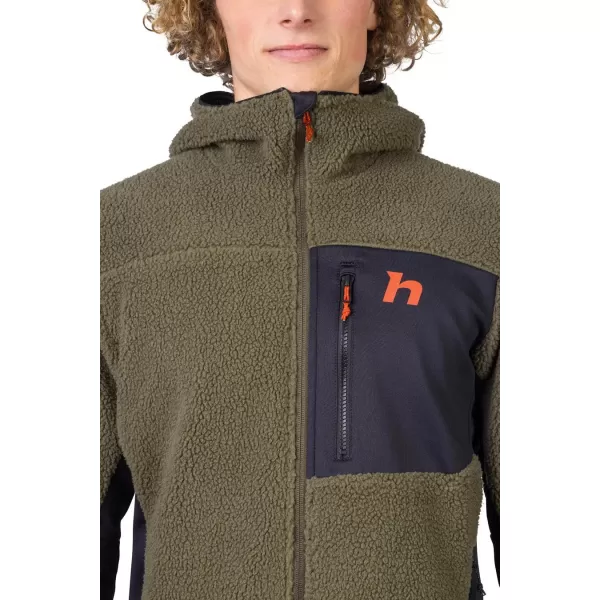  Muški sweatshirt HANNAH KODIAK HOODY BRŠLJAN ZELENA/ANTRACIT 