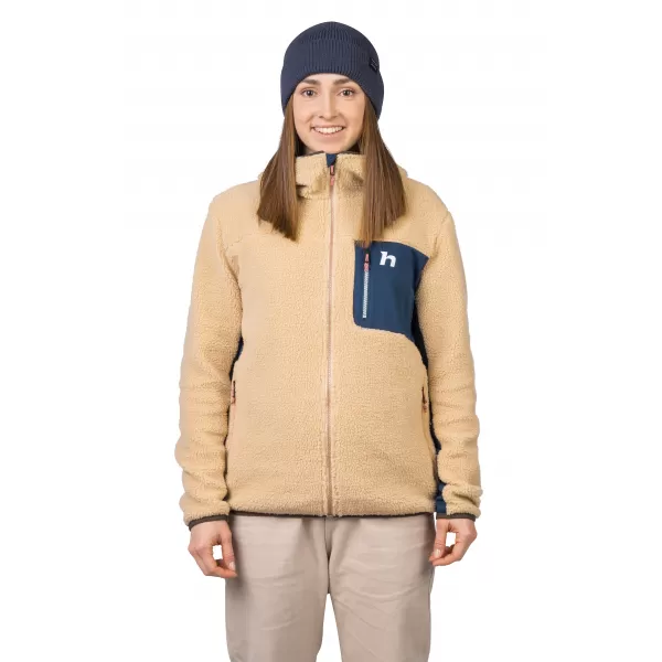  Ženski sweatshirt HANNAH KOALA HOODY BEŽ/SLOJEVITO MORE 