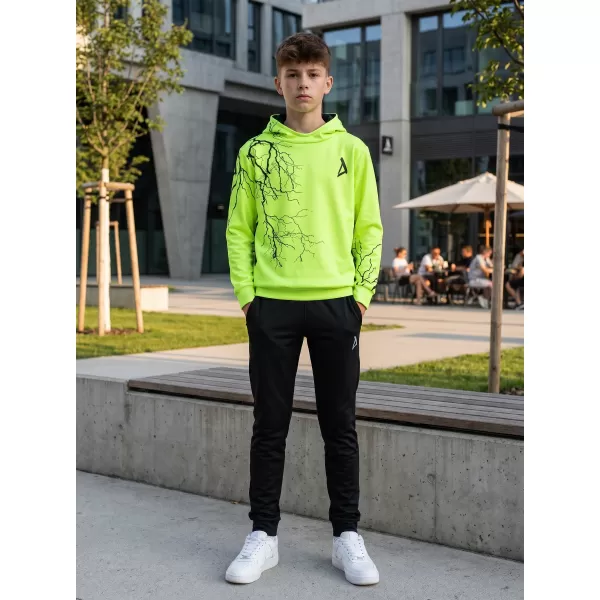  Dječja vrhunska funkcionalna majica ALTISPORT VOJ/ALK004MI01 NEON ŽUTA 