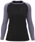 Ženska majica s dugim rukavima HANNAH LESLIE L/S ANTRACIT/WISTERIA