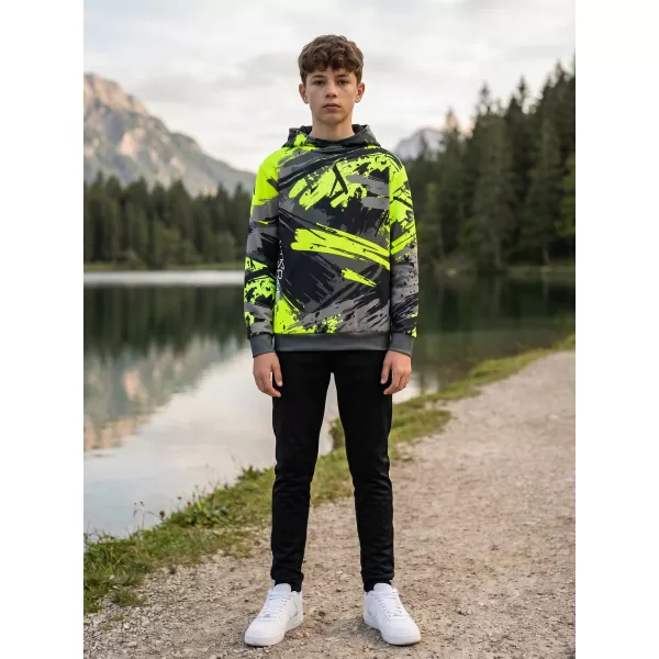  Dječja vrhunska funkcionalna majica ALTISPORT VOJ/ALK014MI01 CRNO/ZELENO 