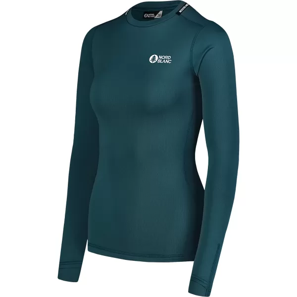  Ženska termo majica NORDBLANC LIGHTWEIGHT NBBLD7974 ZELENA 