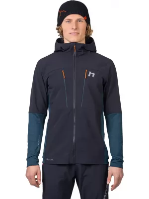Muška jakna HANNAH TRANE HOODY ANTRACIT/STRATIFICIRANO MORE
