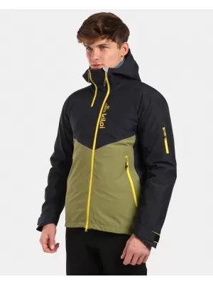 Muška hardshell jakna KILPI METRIX-M WM0136KI ZELENA