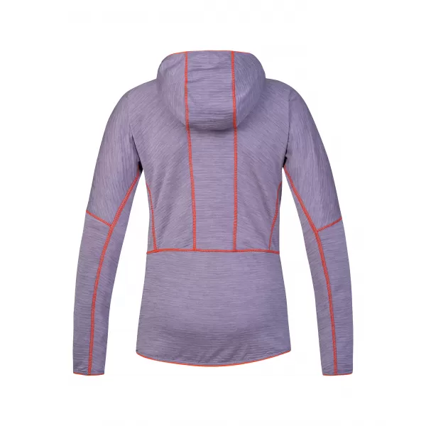  Ženski sweatshirt HANNAH MEDA HOODY LAVANDA SIVA MEL 