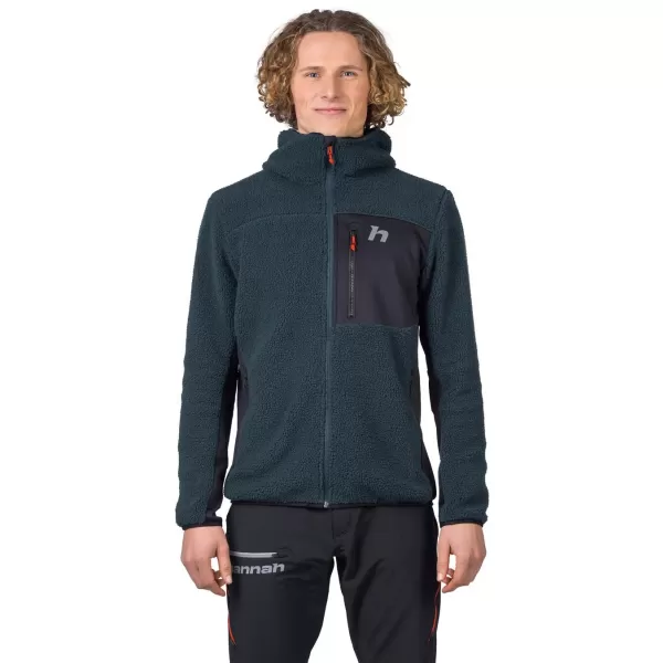  Muški sweatshirt HANNAH KODIAK HOODY SLOJEVITO MORE/ANTRACIT 