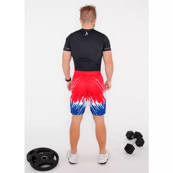  Muške premium funkcionalne kratke hlače bez džepova ALTISPORT VOJ/ALM036KRA02 LAV 