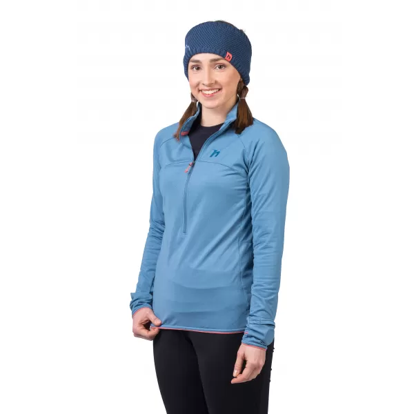  Ženski sweatshirt HANNAH ELI HZ PLAVI OBZOR MEL 