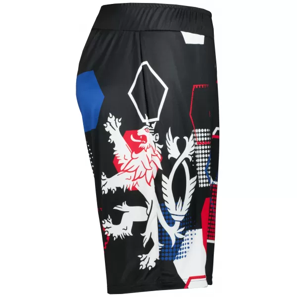  Muške premium funkcionalne kratke hlače bez džepova ALTISPORT VOJ/ALM036KRA02 HEKSA CRNA 