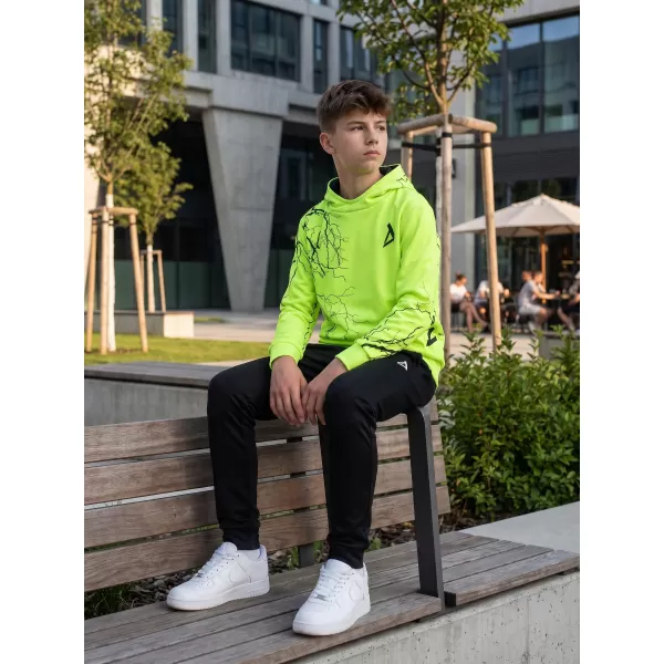  Dječja vrhunska funkcionalna majica ALTISPORT VOJ/ALK004MI01 NEON ŽUTA 