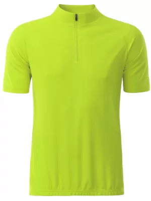 Muški biciklistički dres ALTISPORT NoPrint NP/ALM215NJ JARKO ŽUTA