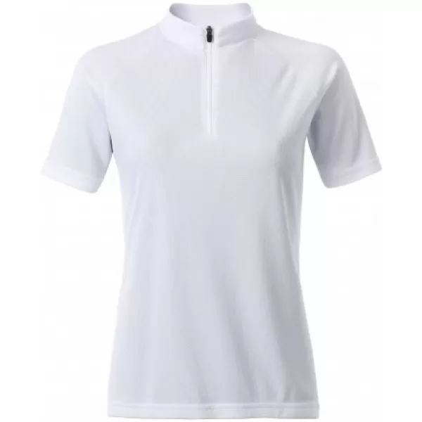  Ženski biciklistički dres ALTISPORT NoPrint NP/ALW115NJ BIJELA 