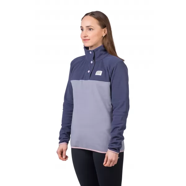  Ženski sweatshirt HANNAH NUKA SIVI KAMEN/ŽIVO SREBRO 