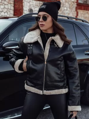 Ženska jakna DSTREET SHEREB CRNI