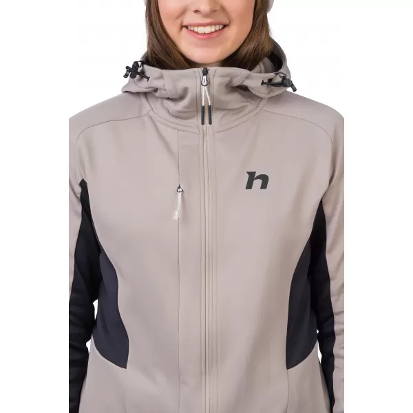  Ženski sweatshirt HANNAH NELA HOODY KOZA/ANTRACIT 
