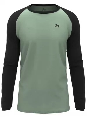 Muška majica s dugim rukavima HANNAH TAREGAN L/S ANTRACIT/LJILJAN