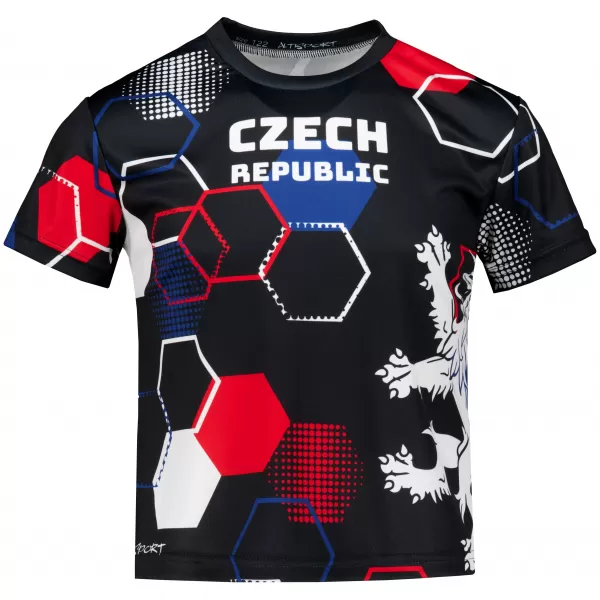  Dječja premium funkcionalna majica ALTISPORT VOJ/ALK036TR01 CRNA 