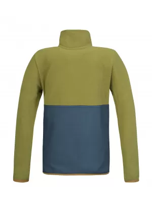 Dječji sweatshirt HANNAH MINT JR MASLINOVA GRANA/STRATIFICIRANO MORE