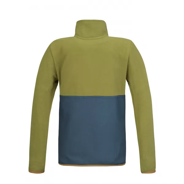  Dječji sweatshirt HANNAH MINT JR MASLINOVA GRANA/STRATIFICIRANO MORE 
