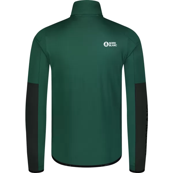  Muški powerfleece duks NORDBLANC RIVER ZELENA 