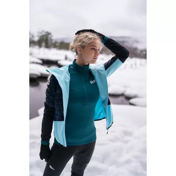  Ženska termo majica NORDBLANC FLOATY NBBLD7975 ZELENA 