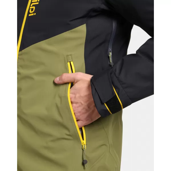  Muška hardshell jakna KILPI METRIX-M WM0136KI ZELENA 